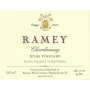 Ramey Hyde Vineyard Chardonnay 2010 Front Label