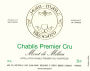 Brocard Mont Milieu Premier Cru Chablis 2008 Front Label