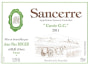 Jean Max Roger Sancerre Cuvee G.C. 2011 Front Label