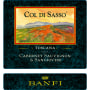 Banfi Col di Sasso 2012 Front Label