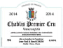 Jean Paul & Benoit Droin  Chablis Vaucoupin Premier Cru 2014 Front Label