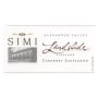 Simi Landslide Vineyard Cabernet Sauvignon 2010 Front Label