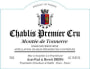 Jean Paul & Benoit Droin  Montee de Tonnerre Chablis Premier Cru 2013 Front Label