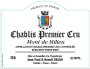 Jean Paul & Benoit Droin  Chablis Mont de Milieu Premier Cru 2015 Front Label