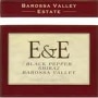 Barossa Valley Estate E and E Black Pepper Shiraz 1998 Front Label