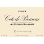Domaine de la Vougeraie Cote de Beaune Les Pierres Blanches Rouge 2009 Front Label
