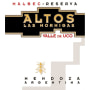 Altos Las Hormigas Reserva Malbec 2011 Front Label