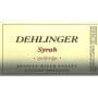 Dehlinger Goldridge Syrah 2010 Front Label