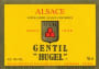 Hugel Gentil 1998 Front Label