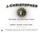 J. Christopher Abbey Ridge Pinot Noir 2012 Front Label