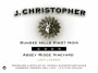 J. Christopher Abbey Ridge Pinot Noir 2009 Front Label