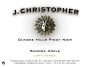 J. Christopher Sandra Adele Pinot Noir 2012 Front Label