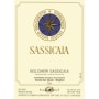 Tenuta San Guido Sassicaia (375ML half-bottle) 2001 Front Label