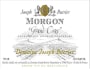 Joseph Burrier Morgon Grand Cru 2012 Front Label