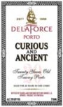 Delaforce Curious and Ancient 20 Year Old Tawny Port Front Label