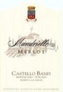 Banfi Mandrielle Merlot 1995 Front Label