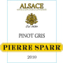 Pierre Sparr Pinot Gris 2010 Front Label