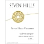 Seven Hills Winery Cabernet Sauvignon Seven Hills Vineyard 2011 Front Label