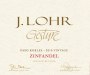 J. Lohr Gesture Zinfandel 2010 Front Label