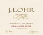 J. Lohr Gesture Grenache Rose 2015 Front Label