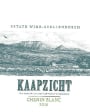Kaapzicht Chenin Blanc 2016 Front Label