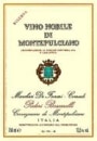 Boscarelli Vino Nobile di Montepulciano 1997 Front Label