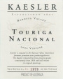 Kaesler Touriga Nacional 2002 Front Label