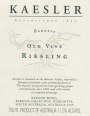 Kaesler Riesling 2006 Front Label