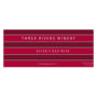 Three Rivers River's Red Blend 2012 Front Label