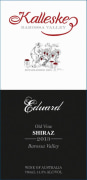 Kalleske Eduard Old Vines Shiraz 2013 Front Label