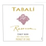 Tabali Reserva Pinot Noir 2012 Front Label