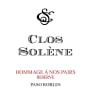 Clos Solene Hommage a nos Pairs Reserve 2014  Front Label