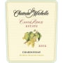 Chateau Ste. Michelle Canoe Ridge Estate Vineyard Chardonnay 2012 Front Label