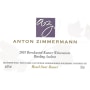 Anton Zimmermann Bernkastel-Kueser Weisenstein Riesling Auslese 2001 Front Label