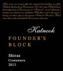 Katnook Estate Founder's Block Shiraz 2013 Front Label