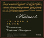 Katnook Estate Founder's Block Cabernet Sauvignon 2008 Front Label
