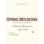 Spring Mountain Vineyard Estate Cabernet Sauvignon 2002 Front Label