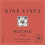 Angove Family Winemakers Nine Vines Moscato 2013 Front Label