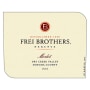 Frei Brothers Reserve Merlot 2012 Front Label
