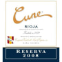 CVNE Rioja Reserva 2009 Front Label
