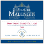Chateau de Malengin Montagne Saint-Emilion 2009 Front Label