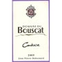 Domaine du Bouscat Caduce 2009 Front Label