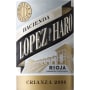 Hacienda Lopez de Haro Crianza 2008 Front Label