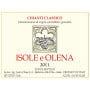 Isole e Olena Chianti Classico 2011 Front Label
