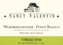 St. Michael-Eppan Sudtirol - Alto Adige Sanct Valentin Weissburgunder - Pinot Bianco 2012 Front Label