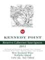 Kennedy Point Reserve Cabernet Sauvignon 2013 Front Label