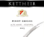 Kettmeir Alto Adige-Sudtirol Pinot Grigio 2013 Front Label