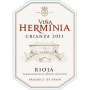Vina Herminia Crianza 2011 Front Label
