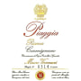 Piaggia Carmignano Riserva 2000 Front Label