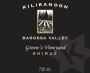 Kilikanoon Green's Vineyard Shiraz 2007 Front Label